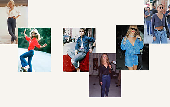 Iconic Denim Moments Through The Decades